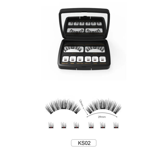Magnetic Eyelashes Reusable Set