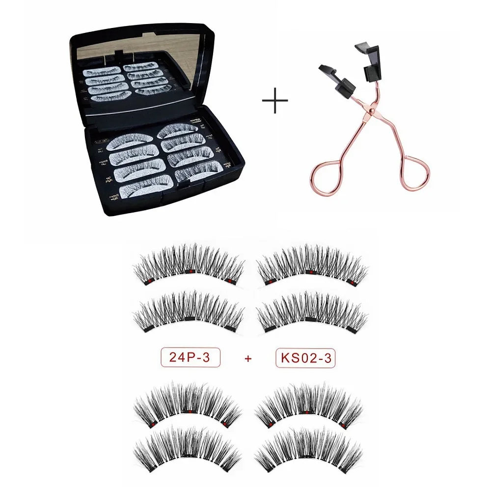 Magnetic Eyelashes Reusable Set