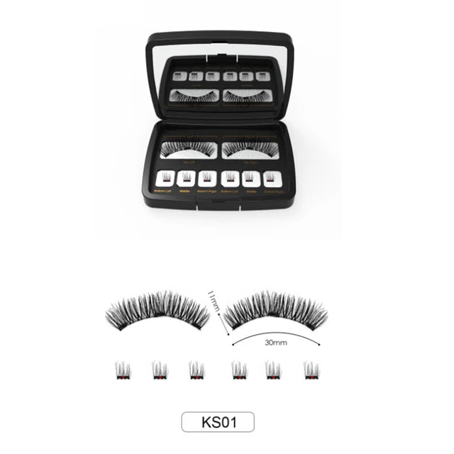 Magnetic Eyelashes Reusable Set