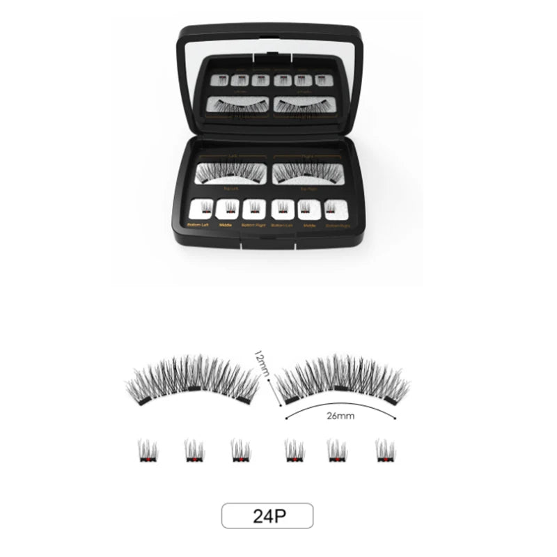 Magnetic Eyelashes Reusable Set