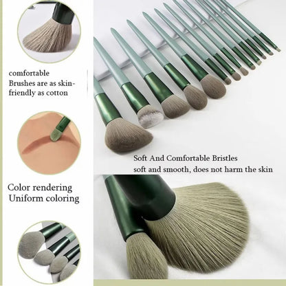 Soft Makeup Brush Set